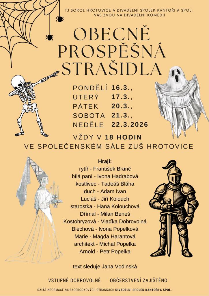 OBECNĚ PROSPĚŠNÁ STRAŠIDLA