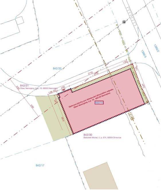 INFORMACE KE ZPROVOZNĚNÍ MÍSTA PRO UKLÁDÁNÍ DŘEVNATÉHO MATERIÁLU