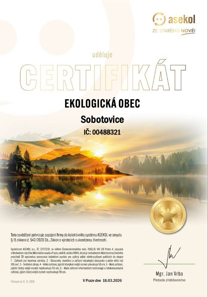 Certifikát