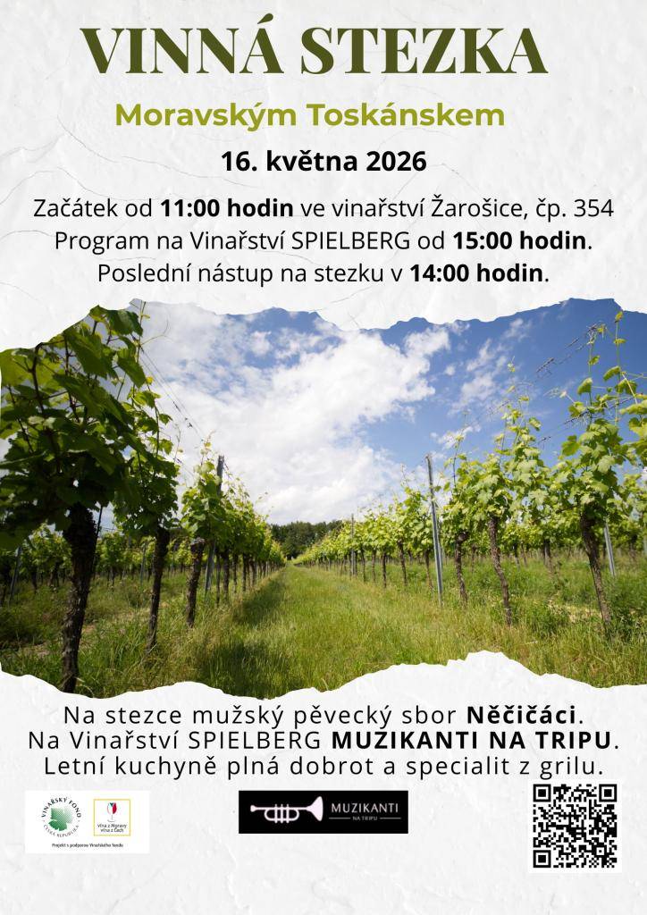 Pozvánka na Vinnou stezku Moravským Toskánskem