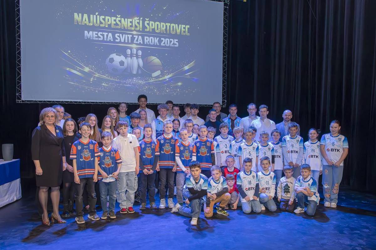 Mesto Svit usporiadalo slávnostné vyhlásenie ankety Najúspešnejší športovec mesta Svit za rok 2025, na ktorom ocenilo jednotlivcov aj kolektívy za ich výnimočné športové výsledky a reprezentáciu mesta na domácej i medzinárodnej úrovni.