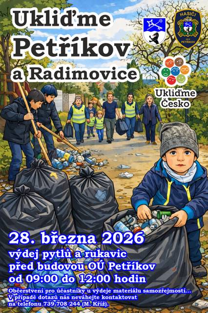 Ukliďme Petříkov a Radimovice