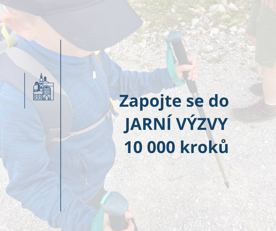 Duben již tradičně bude v Moravské Třebové patřit jarní výzvě 10 000 kroků. Zapojit se mohou nejen jednotlivci, ale i týmy, firmy nebo školy a společně tak mohou podpořit konečný výsledek města. Jdete do toho s námi? Registrace je již spuštěna, a proto neváhejte, navštivte stránky www.desettisickroku.cz, kde se k populární výzvě můžete přihlásit. - i letos připraveny zajímavé ceny pro 3 osoby s nejvyšším počtem bodů Jdete do toho s námi? Dubnová výzva 10 000 kroků - Moravská Třebová