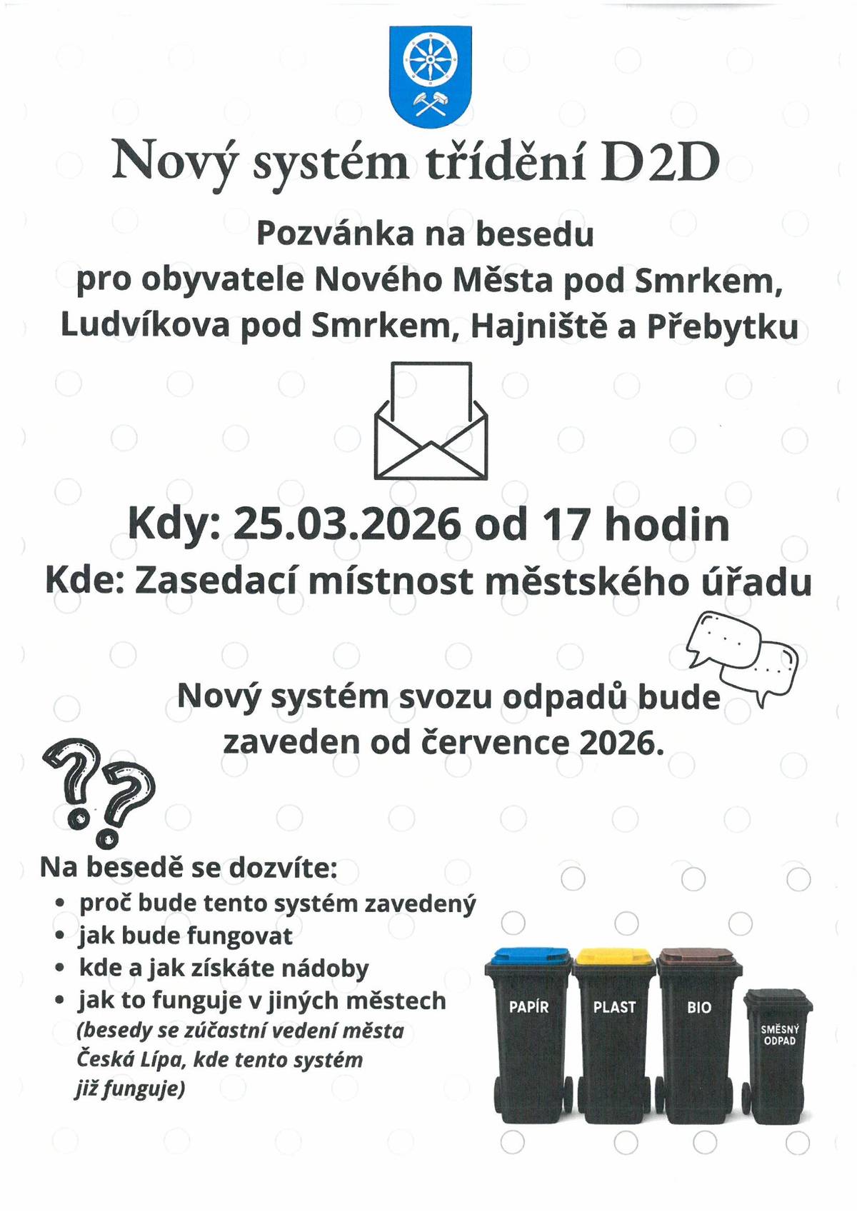 Beseda je především určena majitelům rodinných domů.