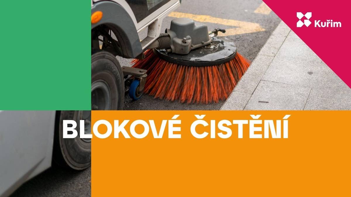 Dnešním dnem město zahajuje pravidelné blokové čištění ulic. Cílem je zbavit silnice a chodníky nánosů prachu, písku a nečistot po zimě, aby se nám v ulicích lépe dýchalo a město vypadalo k světu. Na co si dát pozor:   Sledujte značení: Přenosné dopravní značky (zákazy zastavení) jsou v ulicích rozmístěny už týden, tak na ně prosím mrkněte, ať se vyhnete zbytečným pokutám nebo odtahu.   Harmonogram: V příloze je přiložen kompletní rozpis konkrétních dnů a ulic, kterých se čištění týká.   Děkujeme všem za ohleduplnost při přeparkování.