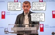 Babiš ve stylu Hamáčka z covidu