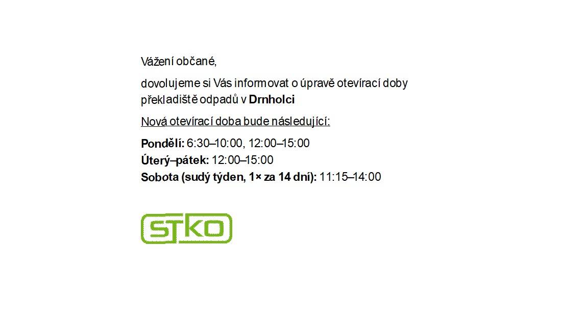 STKO - překladiště Drnholec