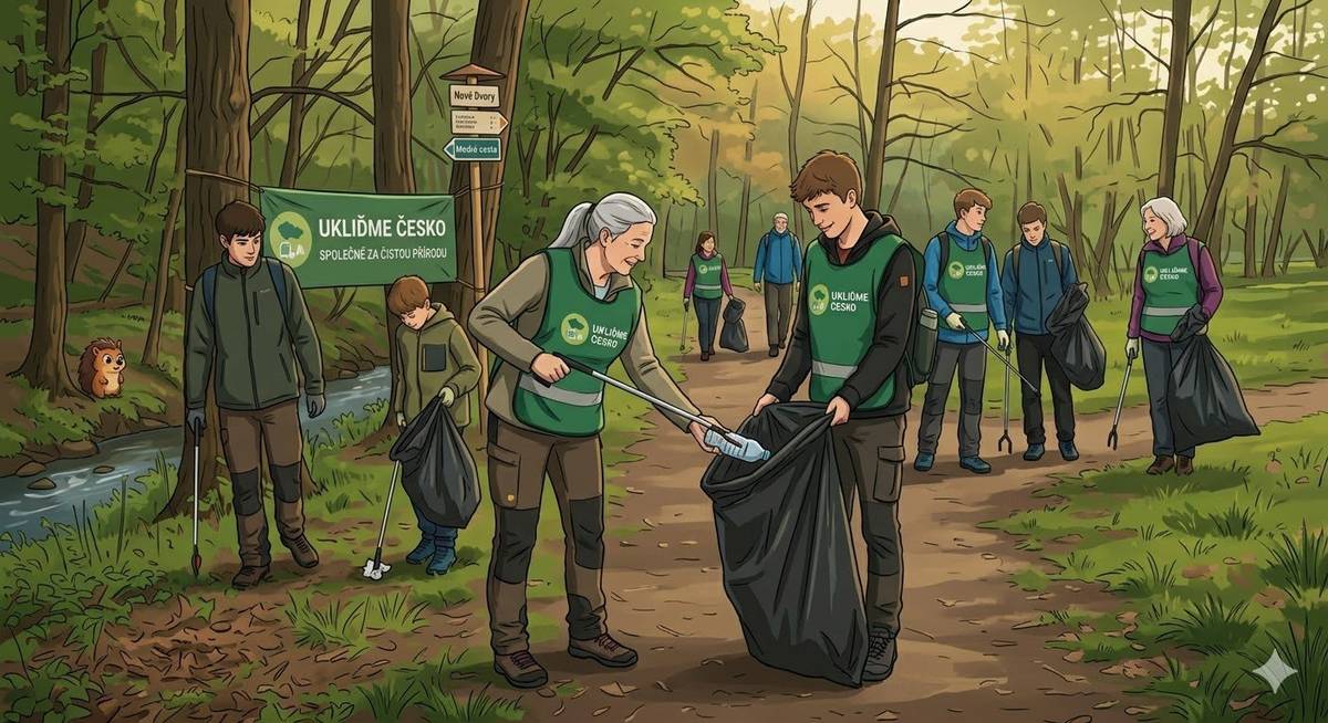 Naše obec se opět připojí k této akci, která letos proběhne 28. března 2026. Sraz účastníků bude v 9 hod. před Obecním úřadem v Chrustenicích. Účastníci obdrží rukavice a pytle, popřípadě bude k zapůjčení zahradnické náčiní. V případě většího počtu účastníků se rozdělíme na 2 nebo více skupin. Podrobné informace: koordinátor Markéta Macháčková tel. 603 547 144 Více o akci:  https://www.uklidmecesko.cz/
