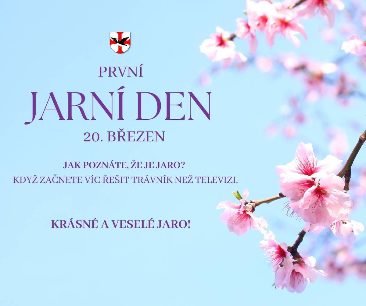 PŘEJEME VÁM KRÁSNÉ PRVNÍ JARNÍ DNY