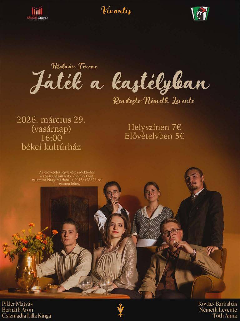 Divadelné predstavenie - „ Játék a kastélyban "