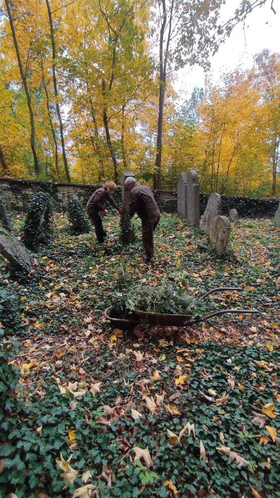 Jarní brigáda na židovském hřbitově I v letošním roce proběhne jarní "brigáda na pokračování". Správci pomůžeme vyčistit další část hrobů od pokrývky břečťanu. Těšit se můžete opět na příběhy. Odměnou nám bude prohlídka synagogy s výkladem. Sejdeme se v neděli 26. dubna v 10.00 hod. u hřbitova. Nářadí a ochranné prostředky získáme díky vstřícnosti Města Luže - děkujeme. Muže prosíme o pokrývku hlavy. Rezervace opět na e-mailu: sona.bezdickova@seznam.cz nebo tel.: 739 754 015. Soňa Krátká a Roman Kostelecký (správci)