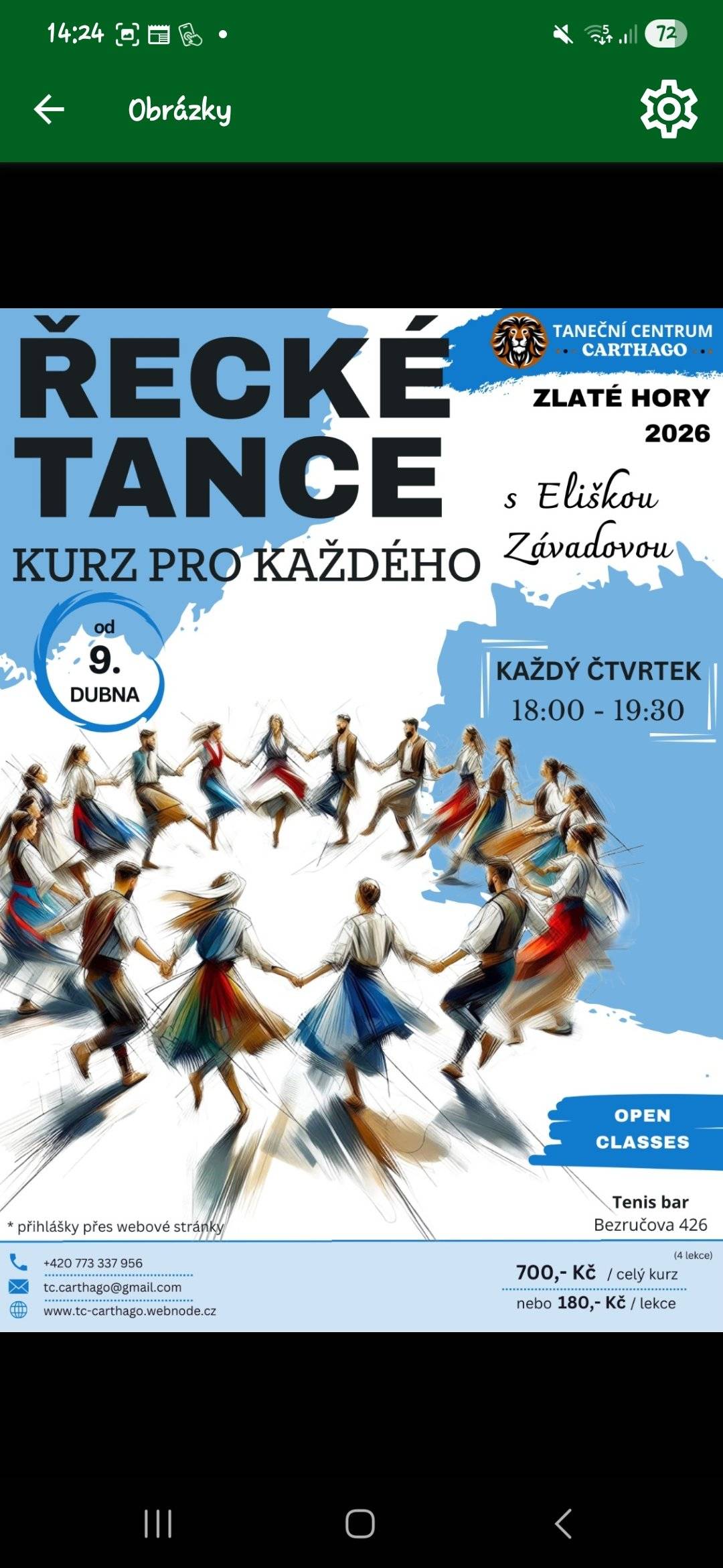 4 lekce plné energie a radosti