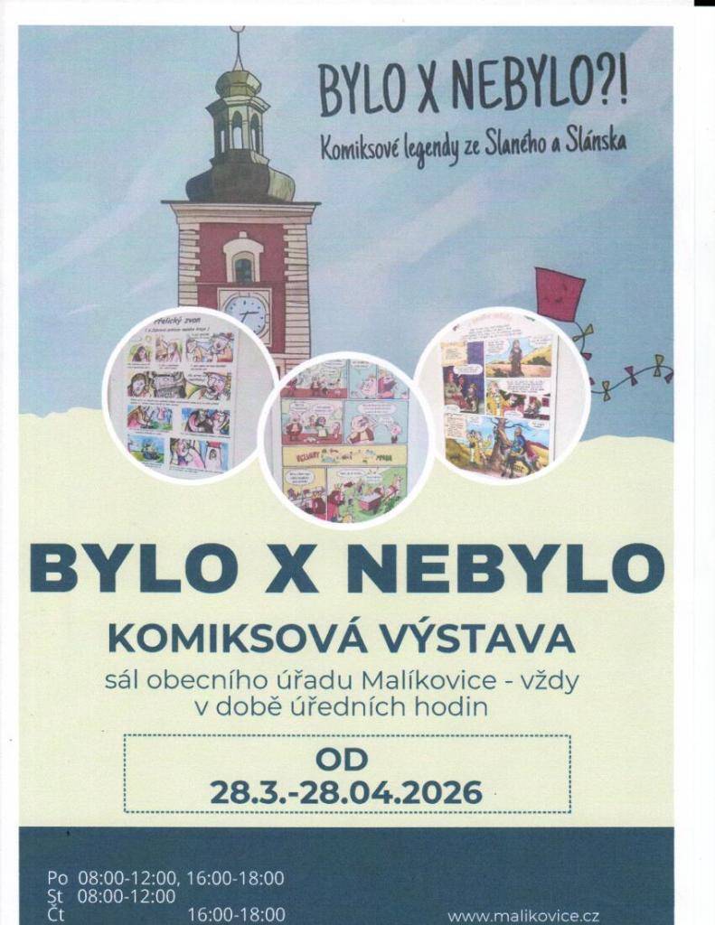 Legendy ze Slaného a Slánska, výstava v komiksovém podání