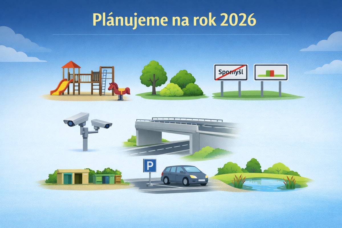 Vážení spoluobčané,  v průběhu roku 2025 se v naší obci podařilo realizovat a připravit několik důležitých projektů zaměřených na zlepšení infrastruktury a kvality života v obci. Přinášíme vám přehled toho nejdůležitějšího, co se podařilo, i toho, co nás čeká v dalším období.