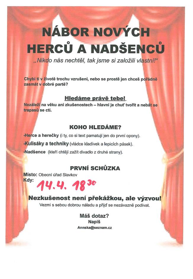 Vždycky vás lákalo divadlo, ale nebyla příležitost? Teď je ten správný čas!