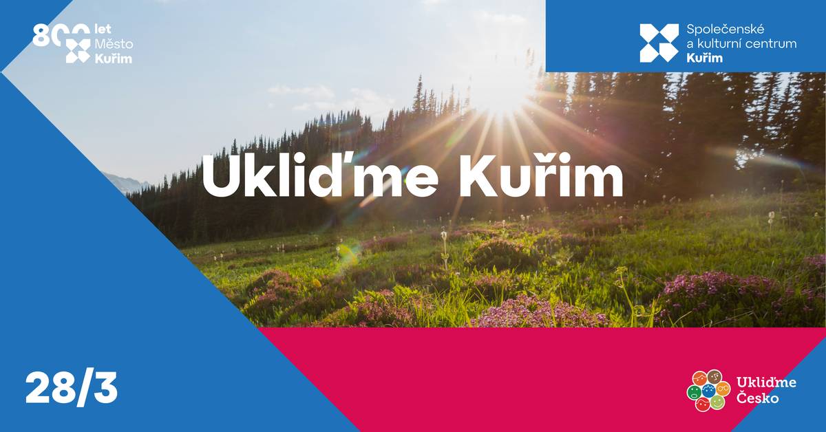 🌱 Přidejte se k nám 💚 Už poněkolikáté se v Kuřimi uskuteční úklidová akce Ukliďme Kuřim v rámci celostátního projektu Ukliďme Česko. Přijďte se zapojit do akce Ukliďme Kuřim a pomoct uklidit přírodu i veřejná prostranství kolem nás.  📆 Sobota 28. 3. 2026 od 9:00  📌 Začínáme na náměstí 1. května (u Alberta).  🧤 Pytle a rukavice budou zajištěny.  👨👩👧👧 Vítáni jsou jednotlivci, rodiny i skupiny přátel.  🌭 Občerstvení a zábava pro děti i dospělé zajištěna za kulturním domem kolem poledne. Možnost opékání špekáčků (dostupné na místě). 📱 Akce ReRekord: Neuklízíme jen přírodu, ale i šuplíky od nepoužívaných mobilních telefonů. Přineste svůj vysloužilý mobilní telefon k výdejnímu místu Ukliďme Kuřim u Alberta a přispějte tak k pokusu o vytvoření recyklačního rekordu (podrobnosti na: www.rerekord.cz). Každá ruka se počítá! Pojďme společně udělat Kuřim čistší a příjemnější pro nás všechny! 🌎 Těšíme se na vás! 💪