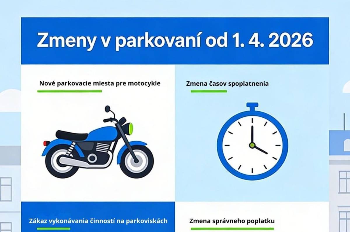 Od 1. apríla 2026 nadobúda účinnosť novelizácia Všeobecne záväzného nariadenia mesta Piešťany č. 13/2023 o dočasnom parkovaní motorových vozidiel v zóne s regulovaným státím. Prinášame vám prehľad najdôležitejších zmien.