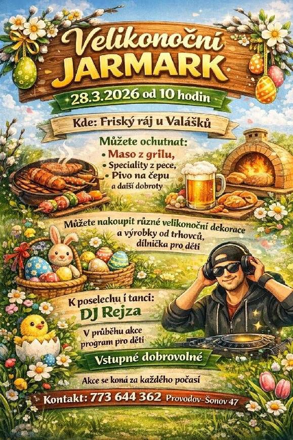 Vážení přátelé, přinášíme aktuality: 👉pozvánku na Velikonoční jarmark do Šonova 👉informace o prodeji drůběže 👉pozvánku na hudební festival Smetanovské sny do Nového Města nad Metují Přejeme hezké jarní dny🌷. #obecprovodovsonov #aktuality