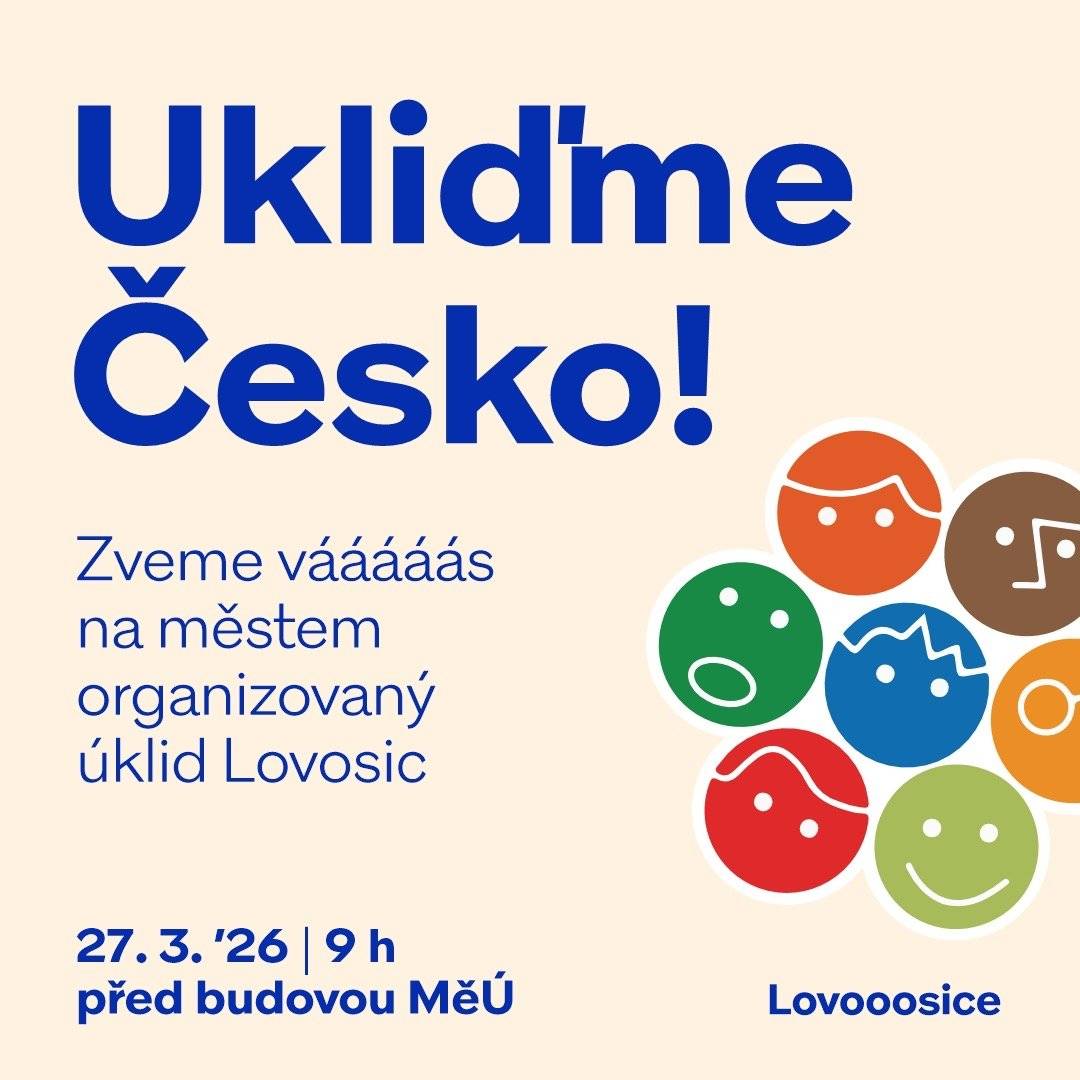 Přidáte se k nám? Společně uklidíme naše město a uděláme ho zase o něco hezčí. 🤩 📍 Sraz: před budovou MěÚ 🕘 8.45 h  🗓️ pátek 27. 3. Stačí přijít, všechno potřebné zajistíme. 🧤 🙏Budeme rádi za každou ruku, velkou i malou.  🐾 A vítáni jsou i vaši psí parťáci!