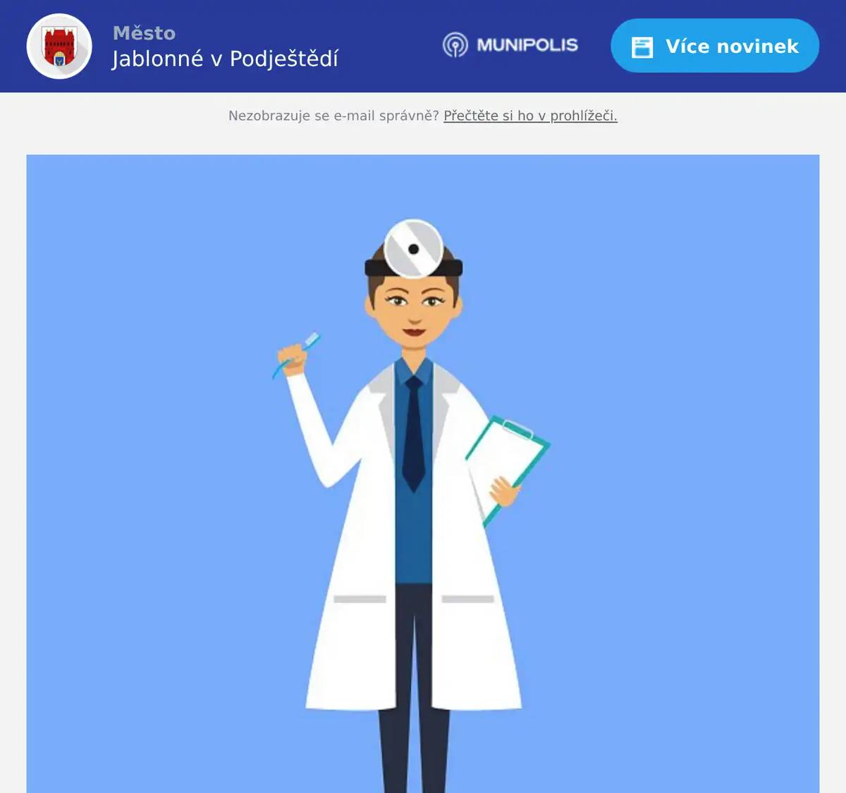 Upozorňujeme občany na změnu ordinačních hodin praktického lékaře MUDr. Petra Lukáše, která je platná od 01.04.2026. NOVÁ ORDINAČNÍ DOBA PONDĚLÍ 08:00 – 15:00 hodin 15:00 – 16:30 hodin pouze pro objednané ČTVRTEK 08:00 – 09:30 hodin (Poradna pro kojence) 09:30 – 15:00 hodin V úterý, středu a pátek je možné využít telefonické konzultace, případně domluvit návštěvu v čase 08:00 – 10:00 hodin na telefonu 602 235 339. Odběry probíhají v pondělí a ve čtvrtek od 07:30 do 08:30 hodin.   Telefon do ordinace: 487 762 445