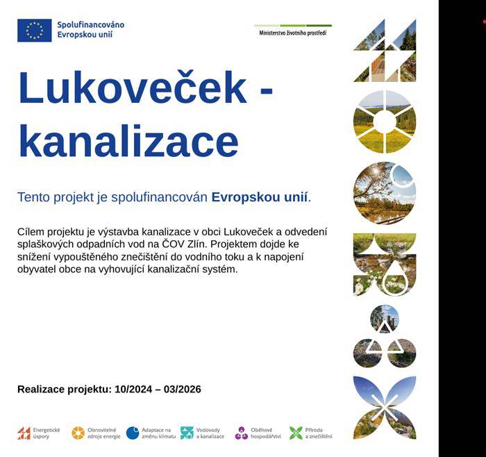 Kanalizace Lukoveček