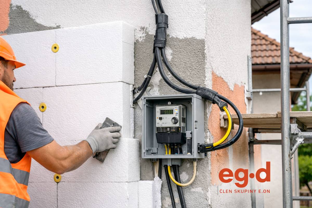 Společnost EG.D, s.r.o. žádá občany, kteří plánují zateplování fasád svých domů nebo jiných objektů, aby tuto skutečnost oznámili s dostatečným předstihem. Při zateplování budov totiž často dochází ke znepřístupnění energetických zařízení, což může následně znemožnit jejich provoz, údržbu nebo opravy. V některých případech může zároveň dojít i k porušení požárně bezpečnostních předpisů, zejména při použití