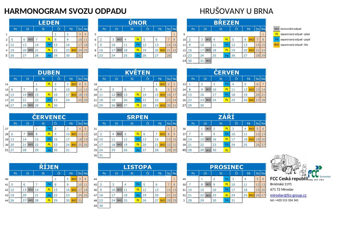 Zítra probíhá svoz papírového odpadu      Připravte k vyvezení svoji modrou popelnici! (Pokud nechcete tato upozornění dostávat, odhlašte se v nastavení vašeho profilu MUNIPOLIS ze skupiny "Harmonogram svozu odpadu" nebo nám napište a my to uděláme za vás).