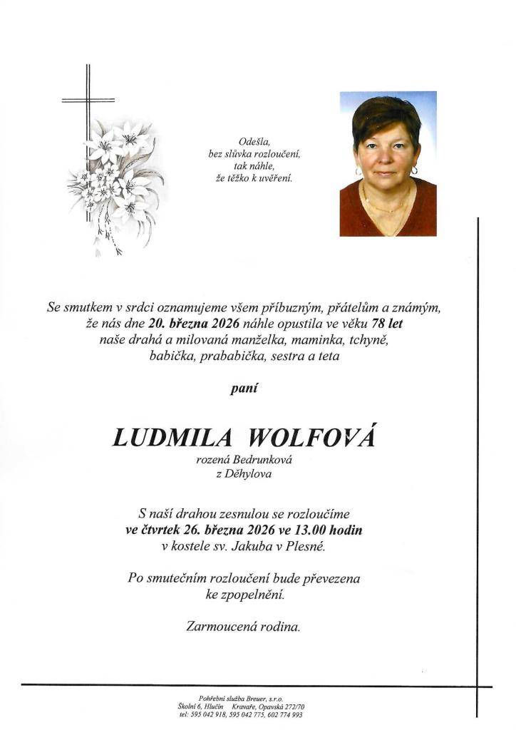 Ludmila Wolfová
