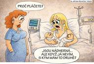 Blondýna v porodnici