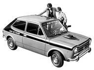 Fiat 127 Team představoval mimořádnou edici, odlišenou doplňky exteriéru i interiéru