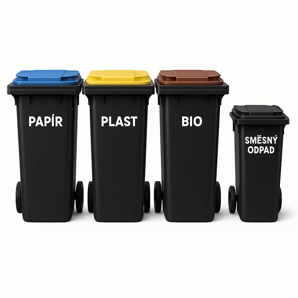 Domácnosti dostanou zdarma ke svému domu popelnice na tříděný odpad. Nebudete tak muset chodit s tříděným odpadem daleko. V přiloženém letáku se dozvíte podrobnosti.