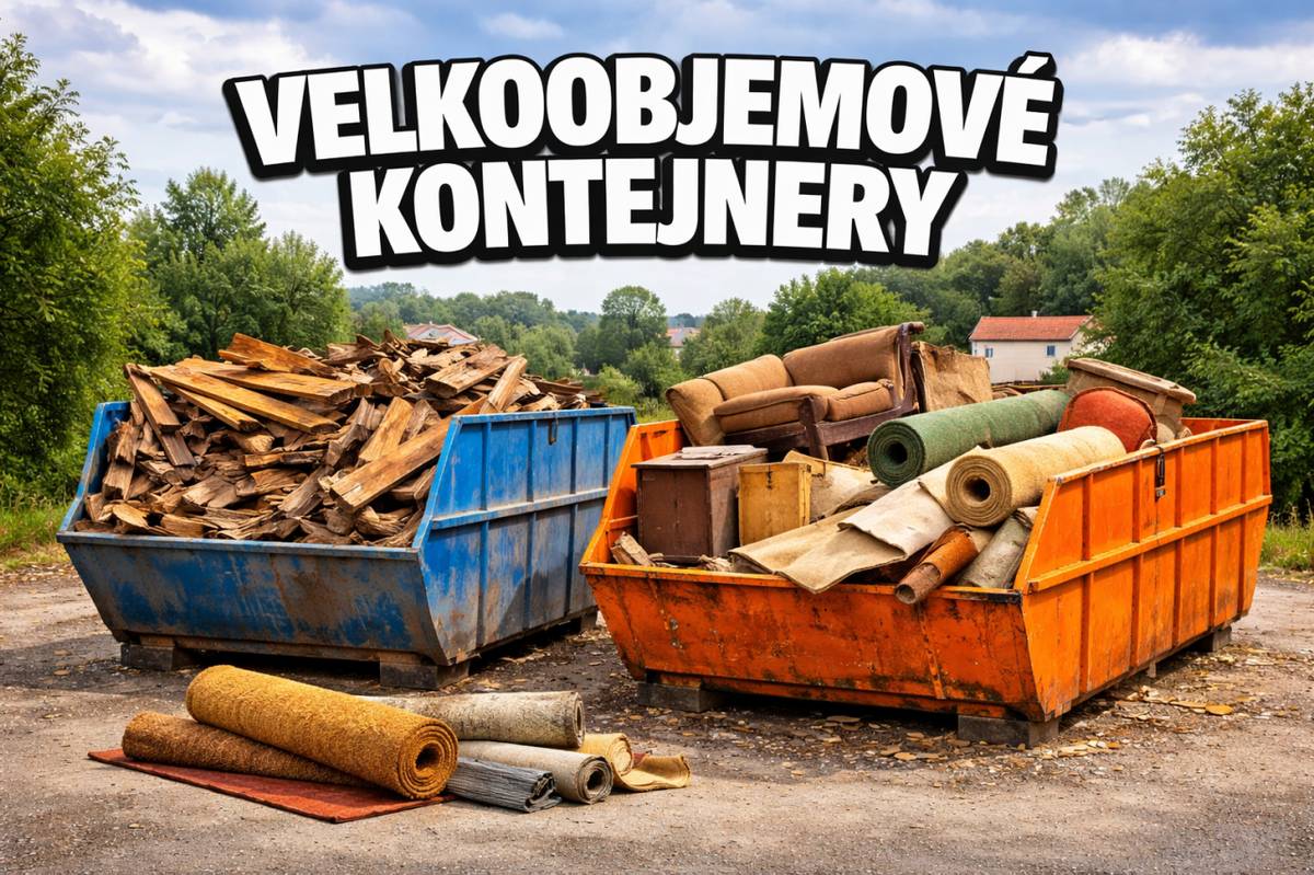 VELKOOBJEMOVÉ KONTEJNERY - 5. - 7.  května 2026