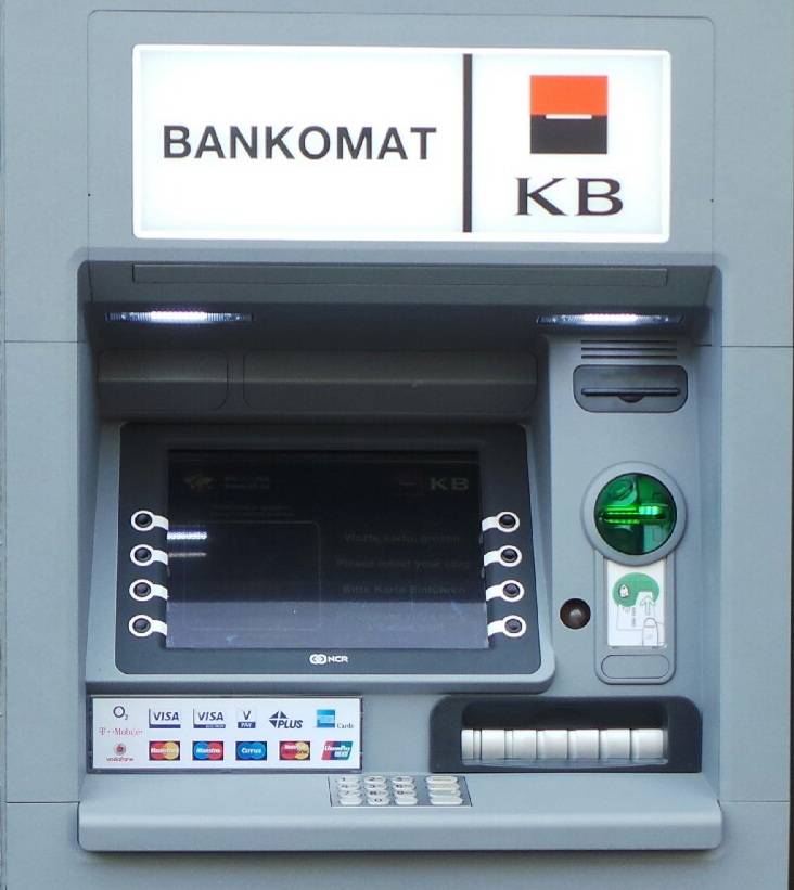 informace ke zrušení bankomatu Komerční banky