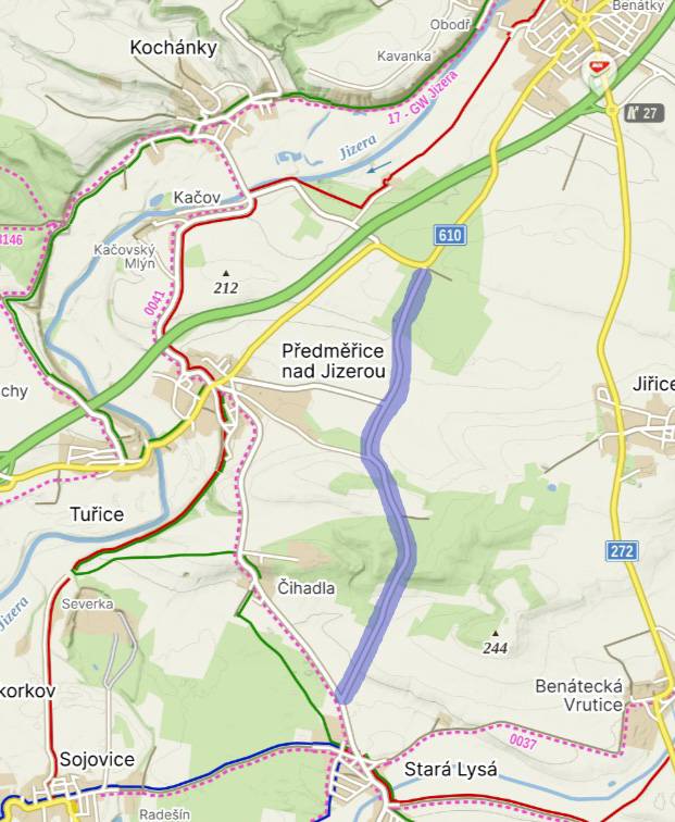 Chtěli bychom Vás informovat o plánu velkoplošných oprav silnic na rok 2026 prováděné Krajskou správou a údržbou silnic Středočeského kraje:  „III/2727 Předměřice n.J., kř. II/610 – kř. III/3314“  „III/27214 Zdětín - Dražice“