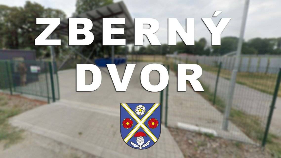 Vážení spoluobčania a chalupári, dnešné otvorenie zberného dvora bude z prevádzkových dôvodov posunuté. Zberný dvor bude otvorený od 14:00 hod., ďakujeme za pochopenie.