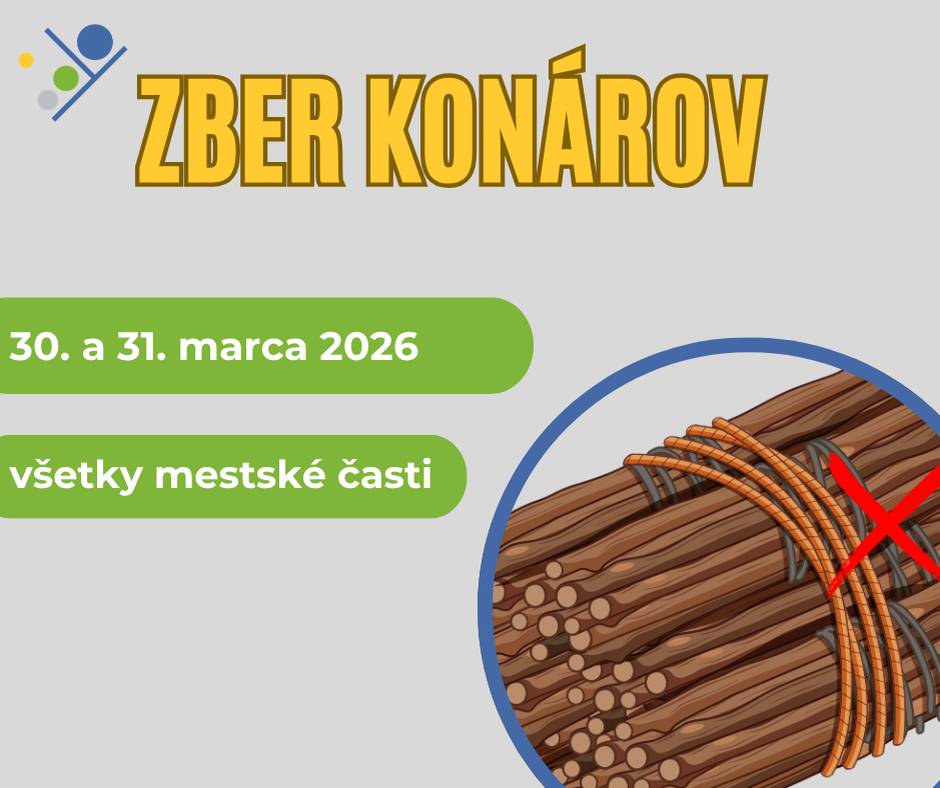 ❌Konáre nezväzovať špagátmi...