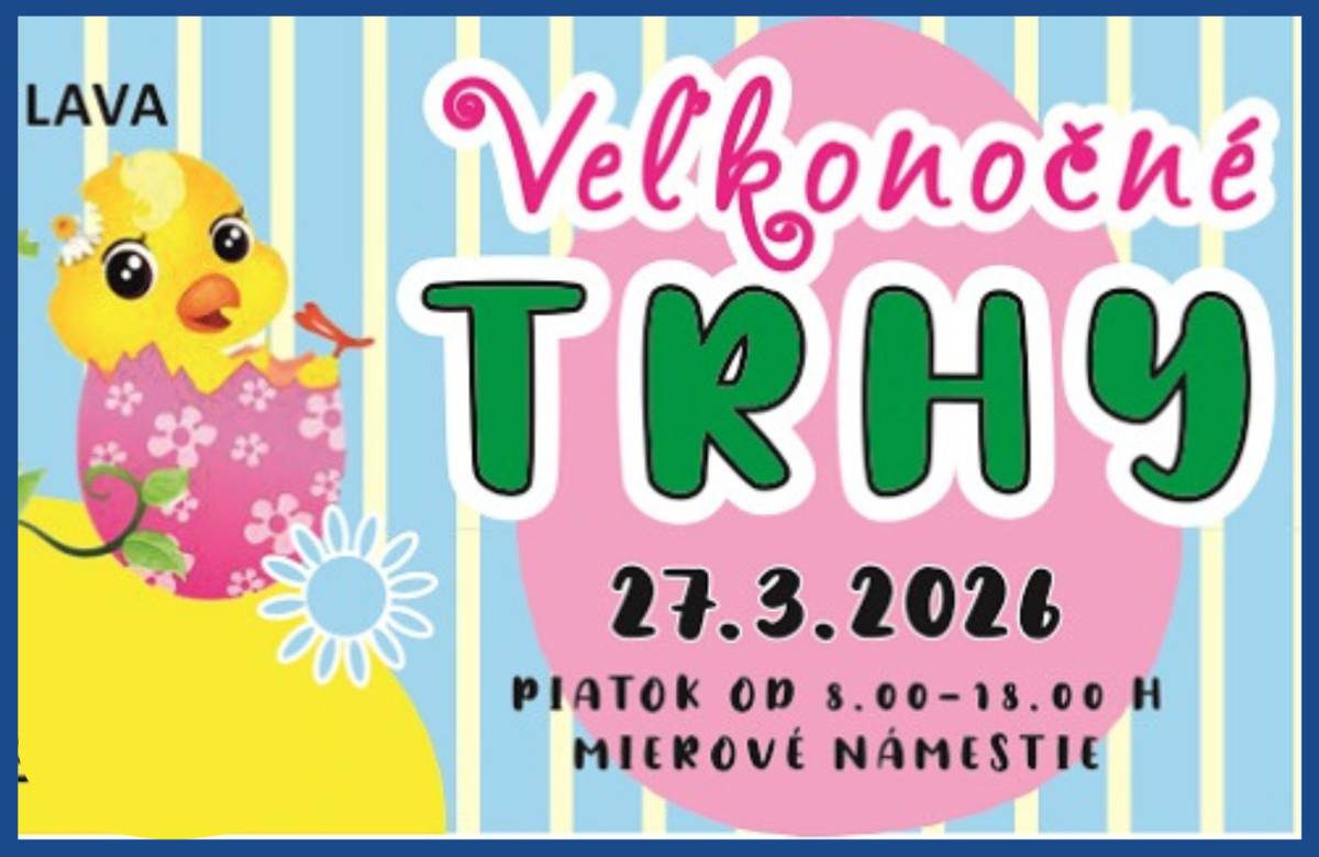 Príďte si nielen nakúpiť, ale i stráviť príjemný čas s priateľmi pri dobrom jedle a kultúrnom programe.