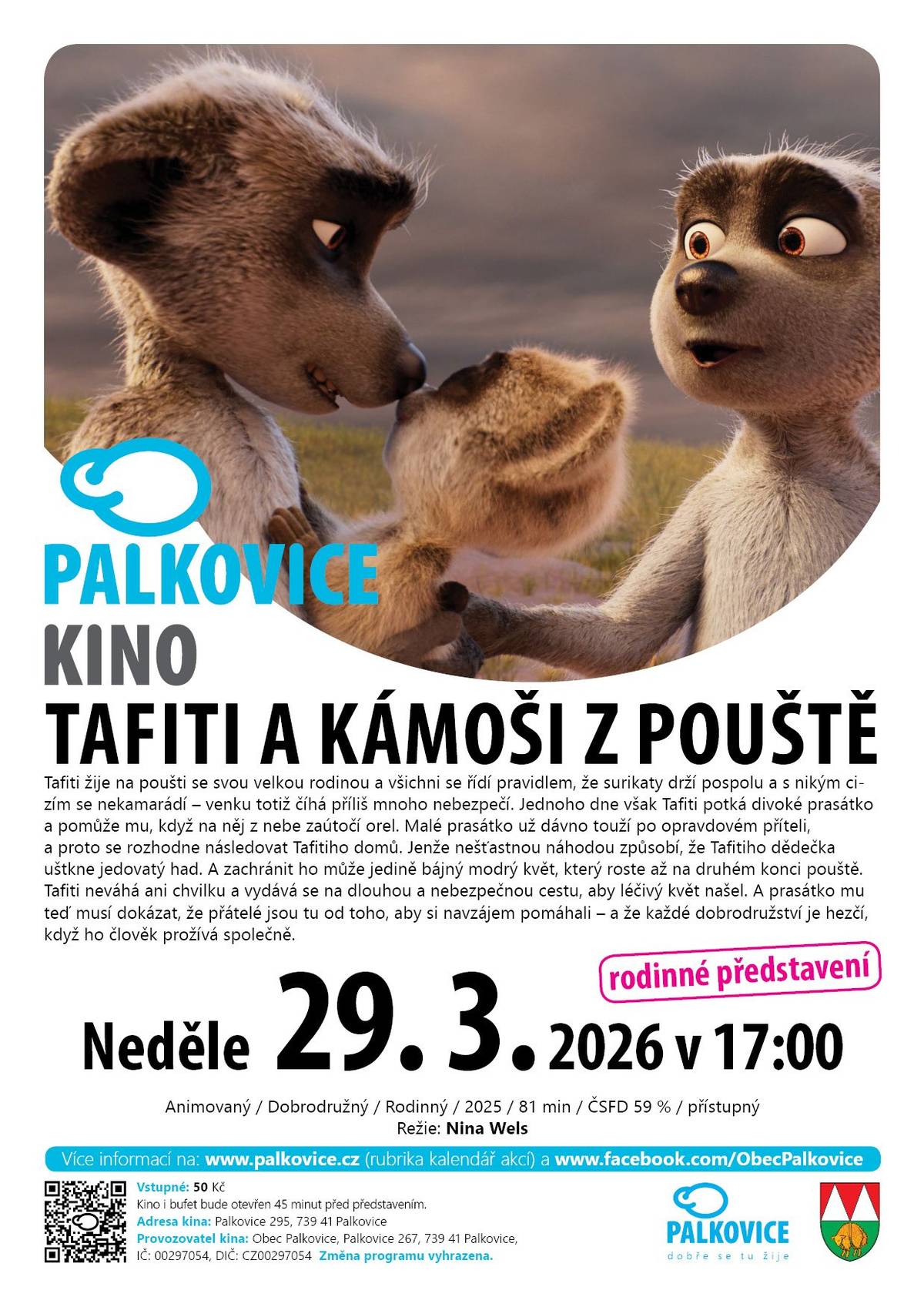Neděle 29. 3. 2026 v 17:00   Vstupné: 50 Kč