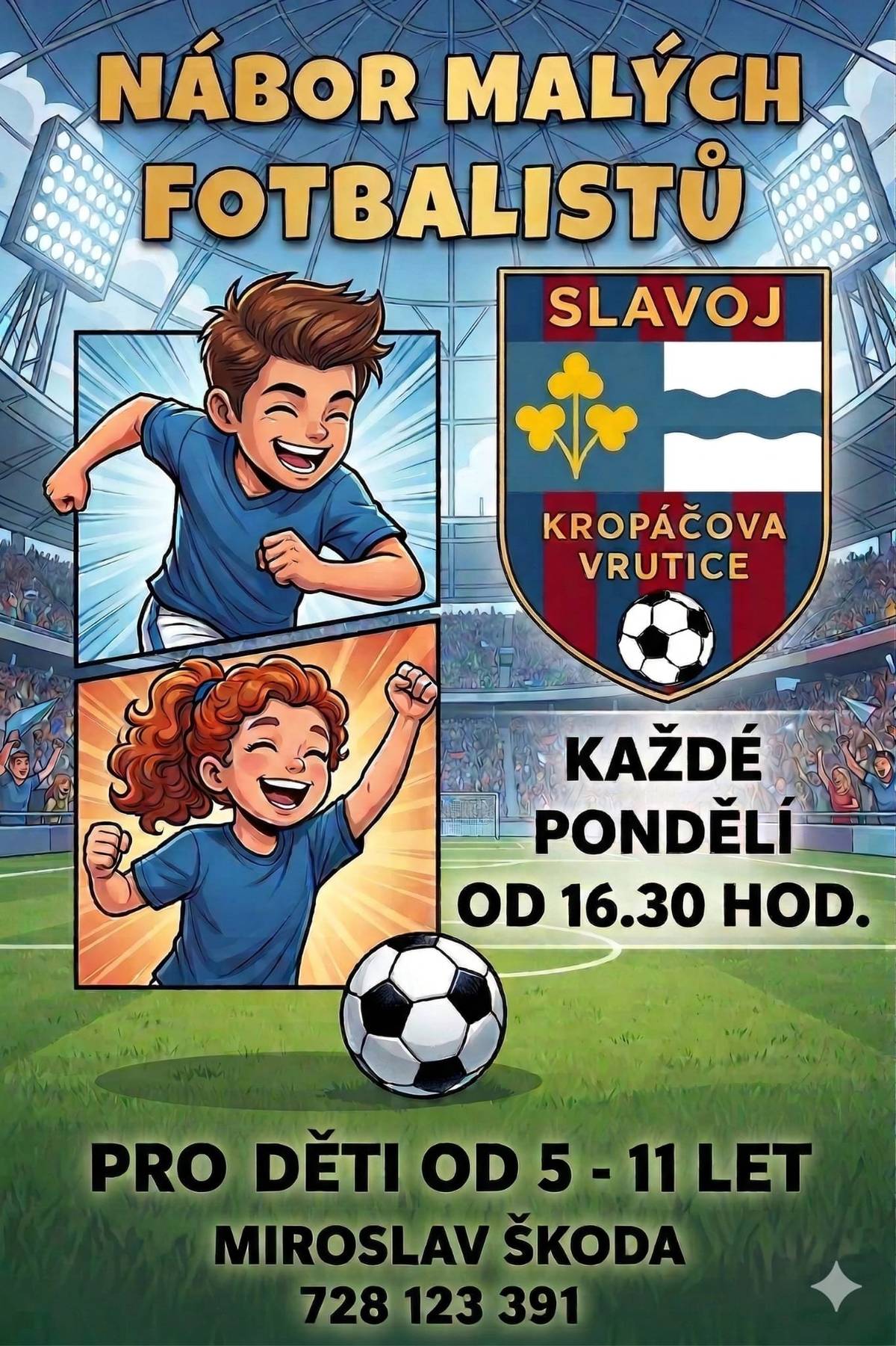 - nábor malých fotbalistů