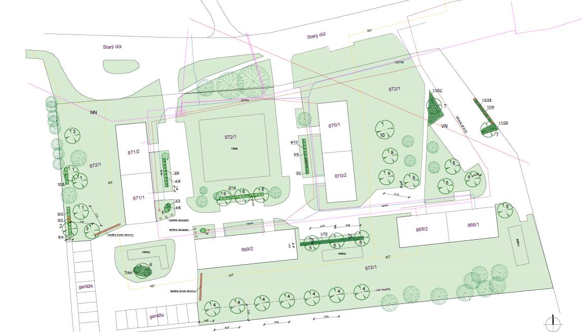 V úterý 24. března 2026 byla ve Starém Dole přípravnými pracemi zahájena realizace projektu „Vegetační úpravy – Obnova veřejné sídelní zeleně ve Zbůchu, Starém Dole“.
