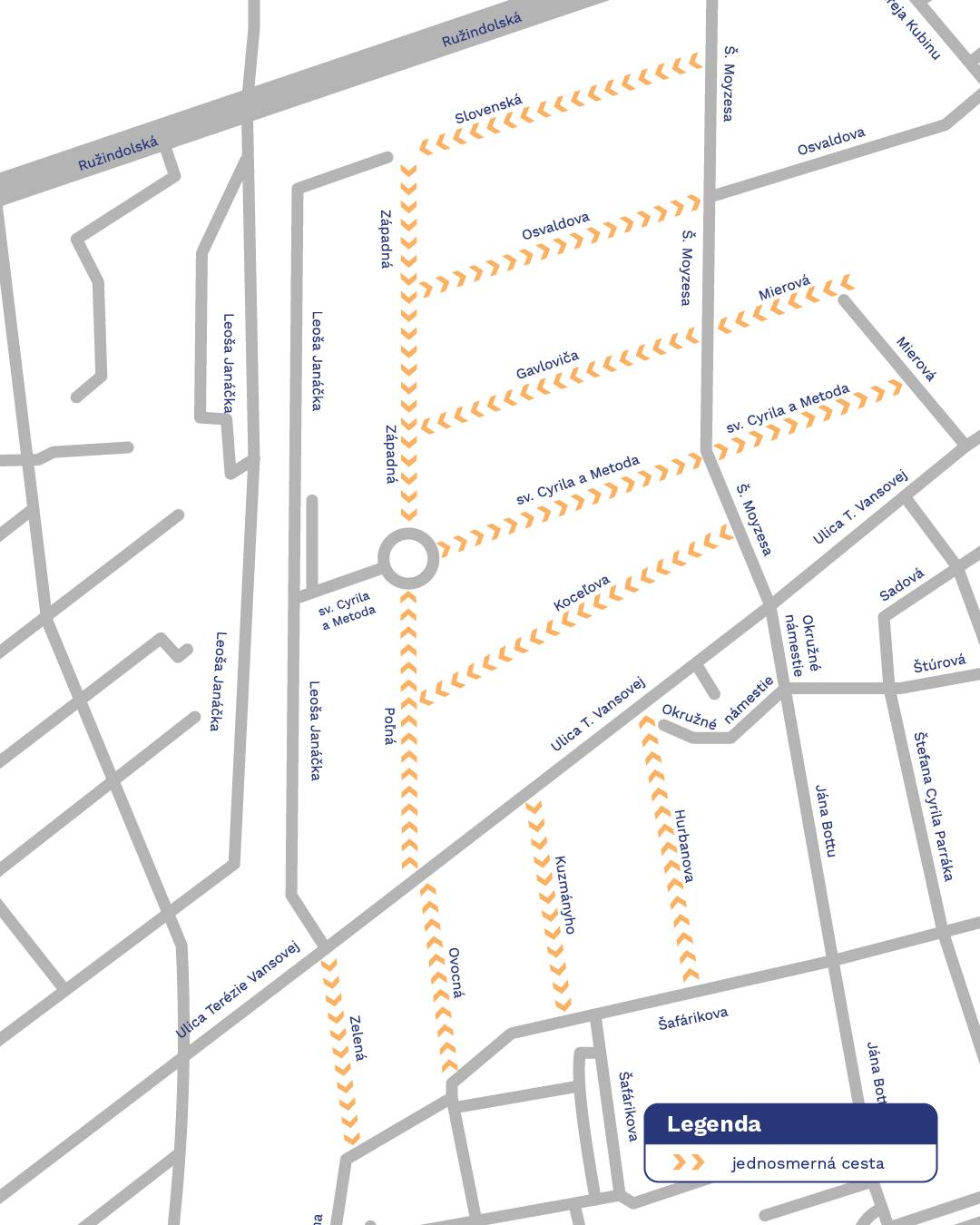 Od pondelka 30. marca pribudnú v časti Pred traťou jednosmerky a spúšťa sa neplatená parkovacia zóna N.    Zmenami nadväzujeme na už realizované úpravy v tejto mestskej časti. Cieľom je zvýšiť bezpečnosť, obmedziť tranzit a zlepšiť pohyb v lokalite.       Prosíme všetkých účastníkov cestnej premávky, aby boli obozretní, riadili sa dopravným značením a dodržiavali pravidlá cestnej premávky.     Viac informácií nájdete v tomto článku.