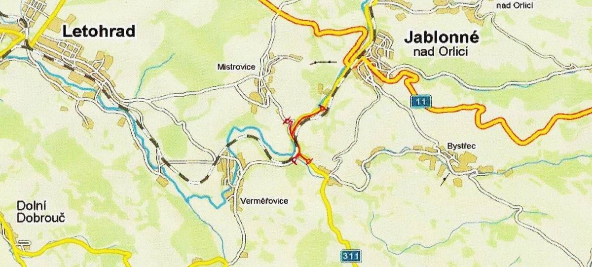 Dne 30.3.2026 v lomu Mistrovice, jehož majitelem je společnost M-SILNICE a. s., v době od 10:15 do 11:10 hodin bude proveden clonový odstřel. V době odstřelu bude na dobu max. 20 minut provedena úplná uzavírka silnice č. II/311 a III/3118. Prostot uzavírky silnic je vyznačen na připojené mapce. Děkujeme Vám za respektování tohoto bezpečnostního opatření.  Martin Peter, technický vedoucí odstřelů