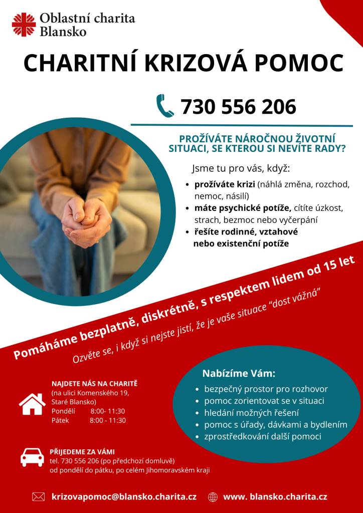 Informace o Charitní krizové službě