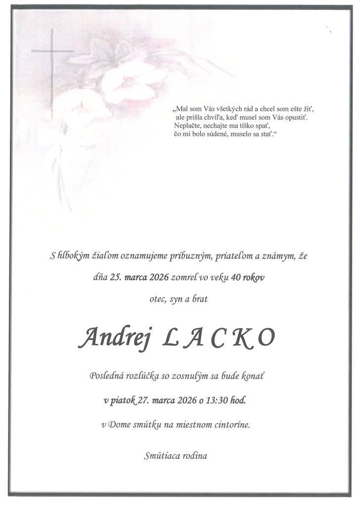 Andrej Lacko