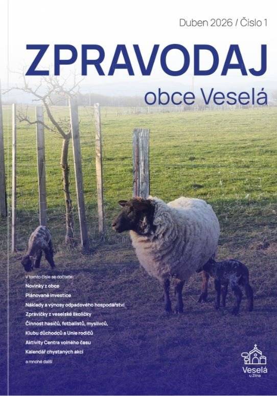 První letošní číslo obecního Zpravodaje je již dostupné v elektronické verzi v záložce Chytrý zpravodaj. V tištěné verzi ho očekávejte ve svých schránkách v průběhu příštího týdne.  Přejeme pěkné předvelikonoční počteníčko!