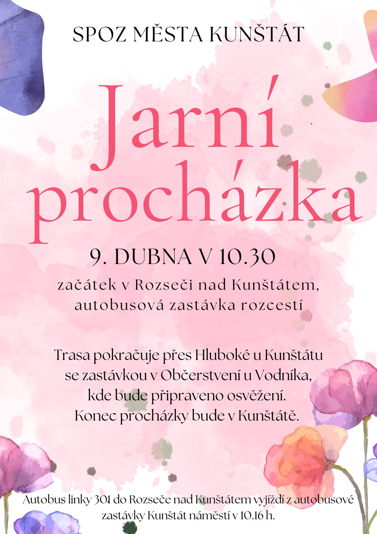 Jarní procházka