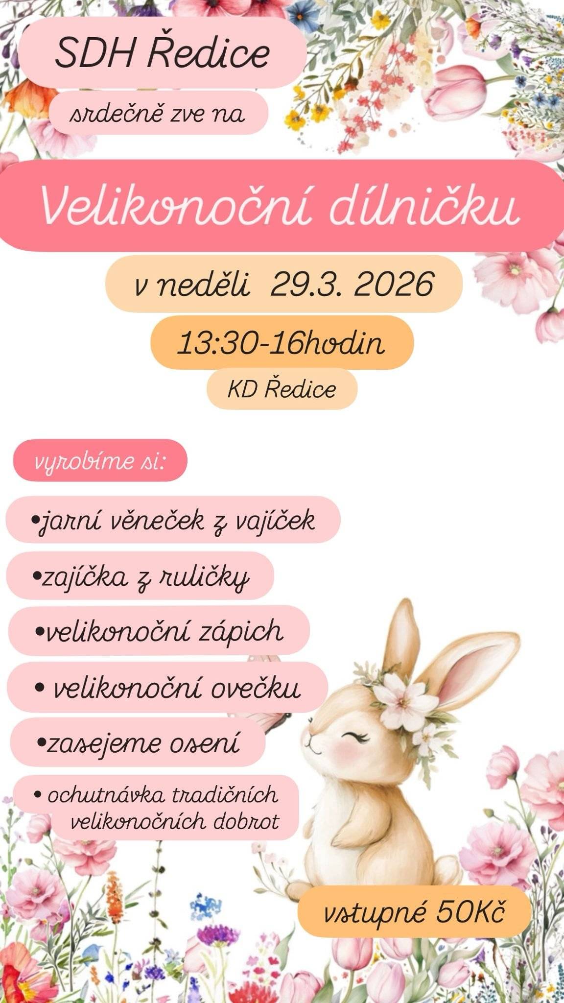 Tak přijď i Ty, moc se těšíme.