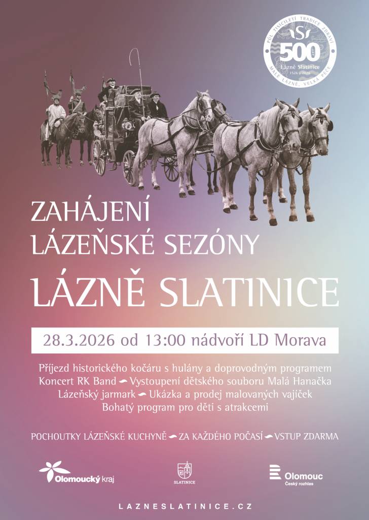 Lázně Slatinice 28 .3. 2026