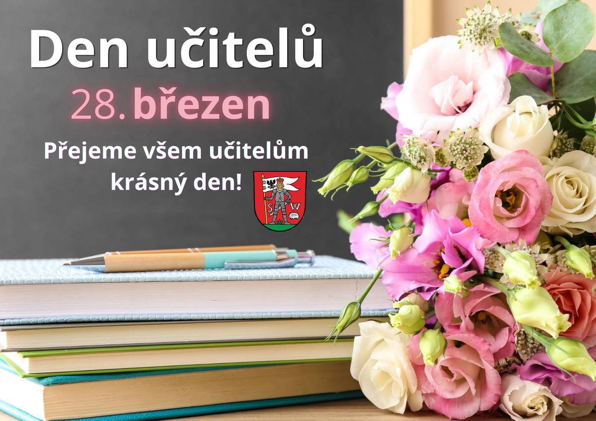 Městys Stonařov chce poděkovat všem, kteří každý den předávají dětem i dospělým to nejcennější: vzdělání, trpělivost a podporu. ❤️ Děkujeme za vaši práci, energii, nápady i odhodlání. Za to, že pomáháte formovat budoucnost. A za to, že to nevzdáváte, ani když je to někdy náročné. Přejeme všem učitelům krásný den! 🌷📚