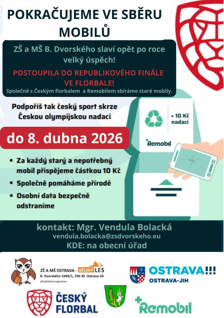 Tento projekt se stará o ekologickou recyklaci starých mobilních telefonů a zároveň pomáhá dětem ke sportu. Za každý odevzdaný telefon věnuje Remobil 10 Kč pro Českou olympijskou nadaci,která pomáhá dětem ve věku 6–18 let, kterým brání ve sportování finanční situace.
